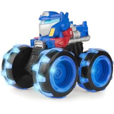 TOMY Monster Treads Transformers Optimus Prime Lightning Wheels Toy, 3y+, 47423
