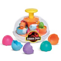 TOMY Toomies Jurassic World Spin and Hatch Dino Eggs E73252
