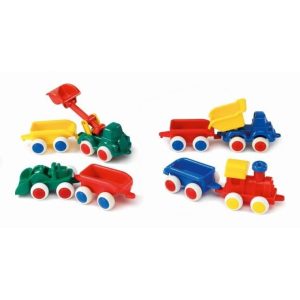 Viking Toys колички Бръмбита с ремарке, 1бр, асортимент, 21см, 1144