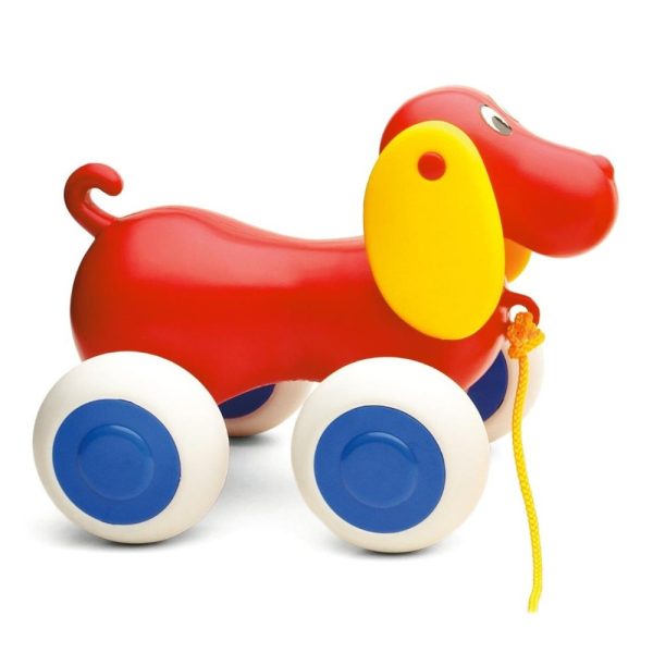 Viking Toys играчка за дърпане Куче, 25см, 1310-yellow - Image 2