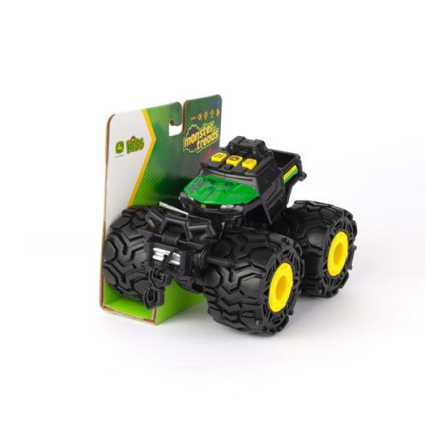 JOHN DEERE Високопроходим Джип с Чудовищни гуми Светлина и Звук, 3г+, 37929 - Image 2
