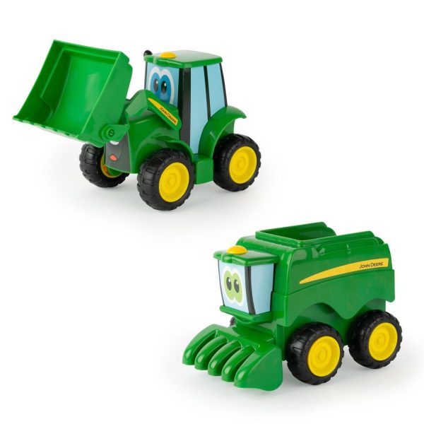 John Deere Фермери приятели 2 играчка комплект-Johnny трактор и Corey комбайн 47193