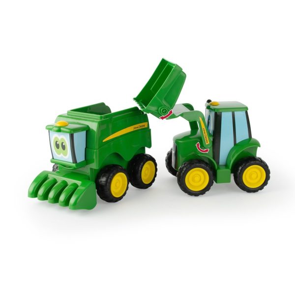 John Deere Фермери приятели 2 играчка комплект-Johnny трактор и Corey комбайн 47193 - Image 2