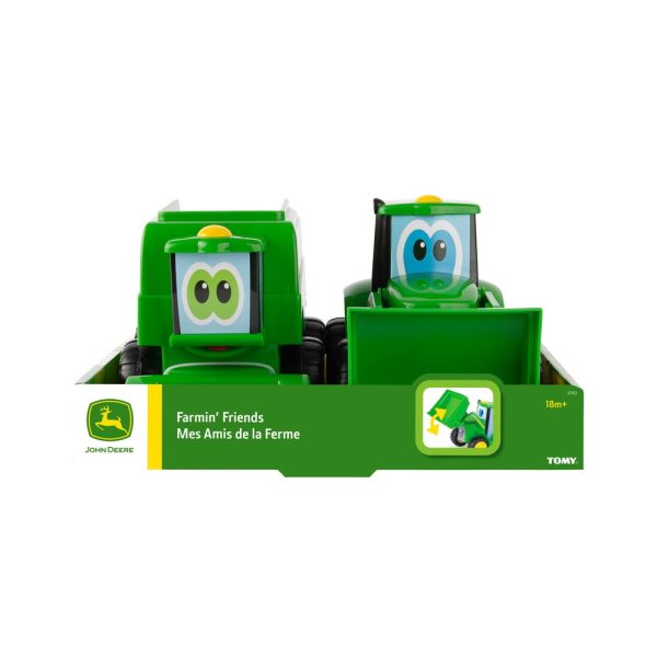 John Deere Фермери приятели 2 играчка комплект-Johnny трактор и Corey комбайн 47193 - Image 4