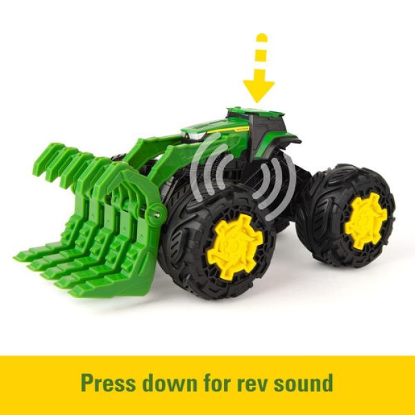 JOHN DEERE Monster Treads Трактор с Чудовищни 10инч гуми, 3г+, 47327 - Image 7