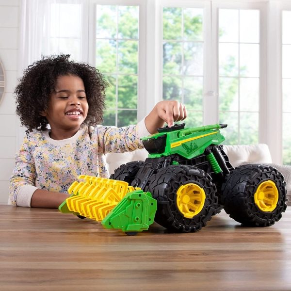 JOHN DEERE Monster Treads Комбайн с Чудовищни гуми, 3г+, 47329 - Image 3