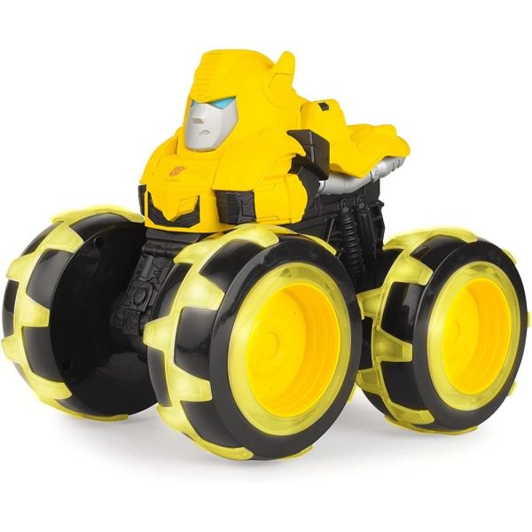 TOMY Monster Treads Transformers Bumblebee с Чудовищни светещи колела, 3г+, 47422