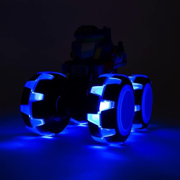 TOMY Monster Treads Transformers Optimus Prime с Чудовищни светещи колела, 3г+, 47423 - Image 4