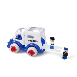 Viking Toys количка Полицейски Ван с 2 човечета, 27см, 81264-white