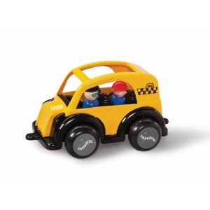 Viking Toys количка играчка Ню Йоркско Такси с 2 човечета, 25см, 81265