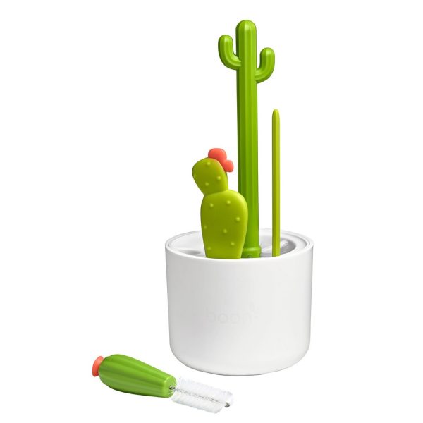 BOON Комплект четки за почистване на бутилки сламки, биберони и др. CACTI B11326 - Image 13