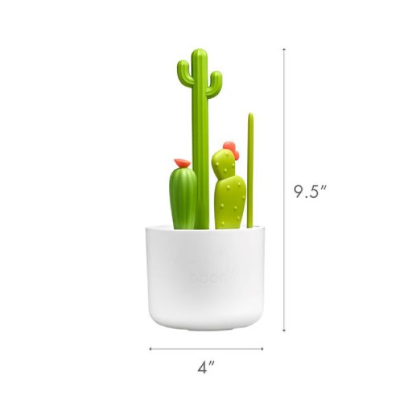 BOON Комплект четки за почистване на бутилки сламки, биберони и др. CACTI B11326 - Image 11