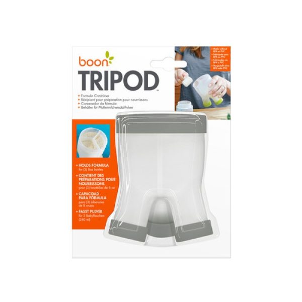 BOON Tripod Диспенсер за сухо мляко Графит B11355 - Image 2