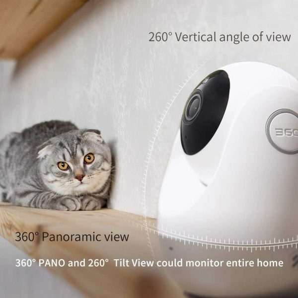 360 Смарт IP камера за офиса, магазина, в къщи, видео бебефон D706 - Image 8