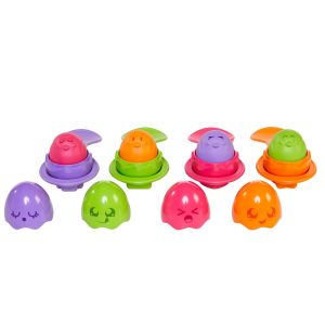 Tomy Toomies Скрий и Открий-комплект Яйца с Лъжички E73082