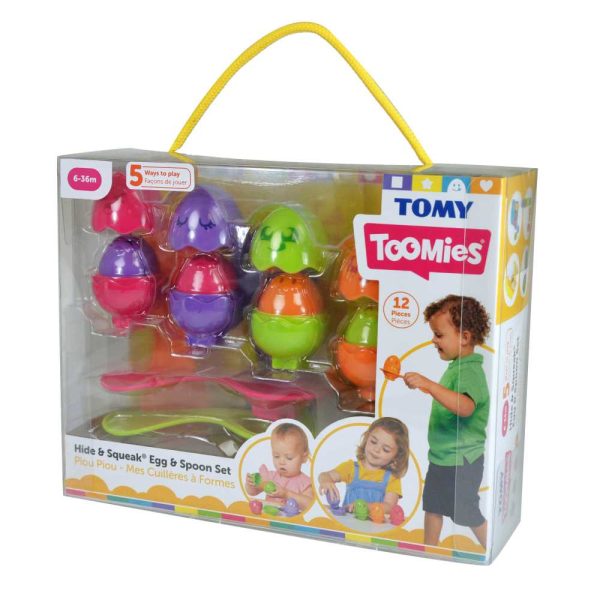Tomy Toomies Скрий и Открий-комплект Яйца с Лъжички E73082 - Image 12