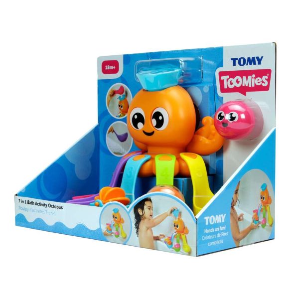 Tomy Toomies играчка за баня 7 в 1 Активният Октопод E73104 - Image 2