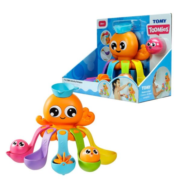 Tomy Toomies играчка за баня 7 в 1 Активният Октопод E73104 - Image 10