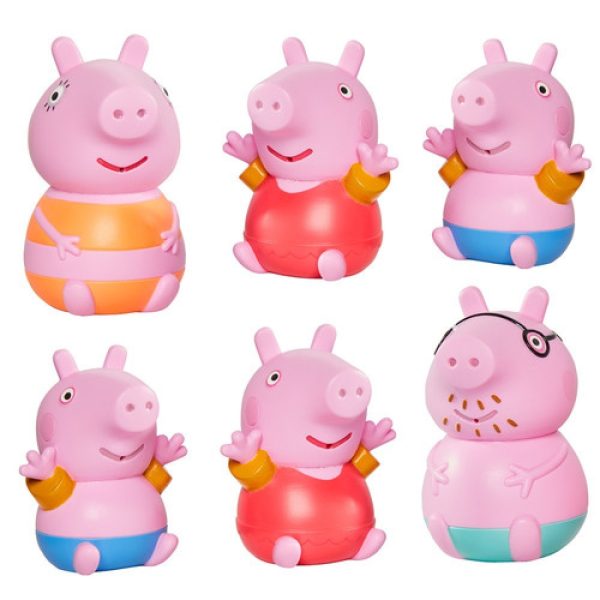 TOMY Toomies Татко прасенце, Peppa и George играчка за баня E73159 - Image 3