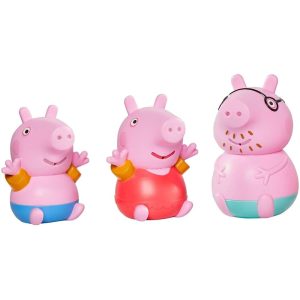TOMY Toomies Татко прасенце, Peppa и George играчка за баня E73159