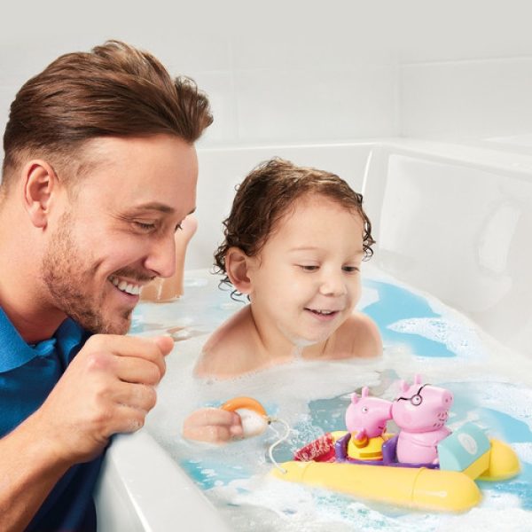 TOMY Toomies Peppa на водно колело играчка за баня E73107 - Image 3