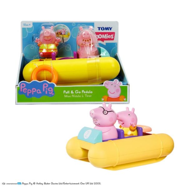 TOMY Toomies Peppa на водно колело играчка за баня E73107 - Image 2