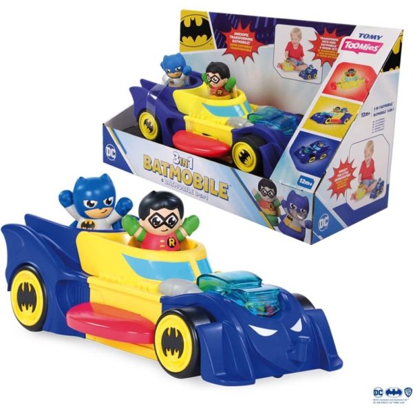 Tomy Toomies Batman 3 в 1 Батмобил, 12m+, E73262 - Image 7