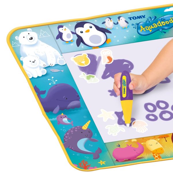 TOMY Aquadoodle Kилимче за рисуване с животни 75х55см, 18м+, E73267 - Image 6