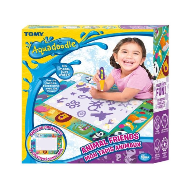 TOMY Aquadoodle Kилимче за рисуване с животни 75х55см, 18м+, E73267 - Image 5