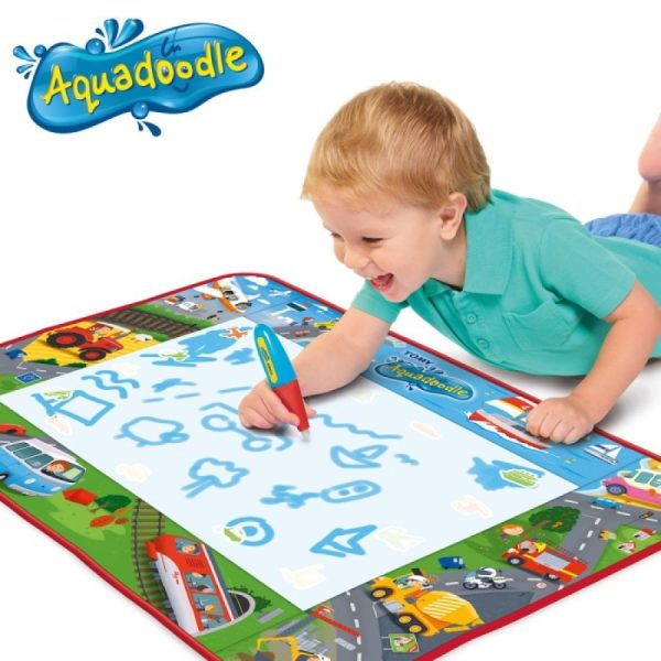 TOMY Aquadoodle Kилимче за рисуване Приключения с колички, 18м+, E73268 - Image 2