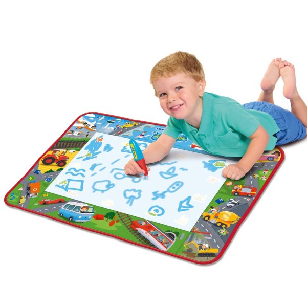 TOMY Aquadoodle Kилимче за рисуване Приключения с колички, 18м+, E73268 - Image 4