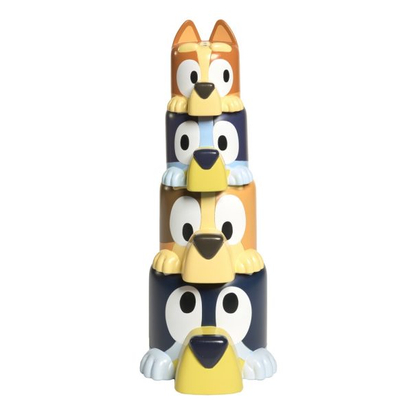 TOMY Toomies играчка за баня и Конструктор Семейство Bluey, 18м+, E73622