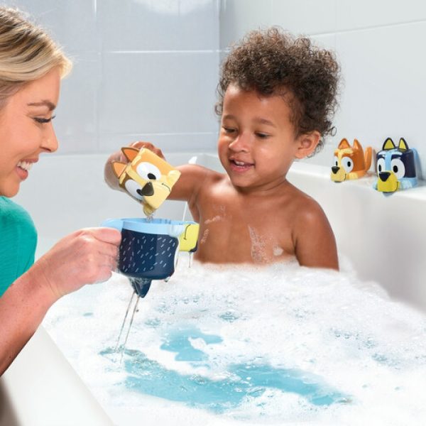 TOMY Toomies играчка за баня и Конструктор Семейство Bluey, 18м+, E73622 - Image 3