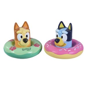 TOMY Toomies играчка за баня - Bluey и Bingo Плувци, 18м+, 2 бр.комплект,  E73623