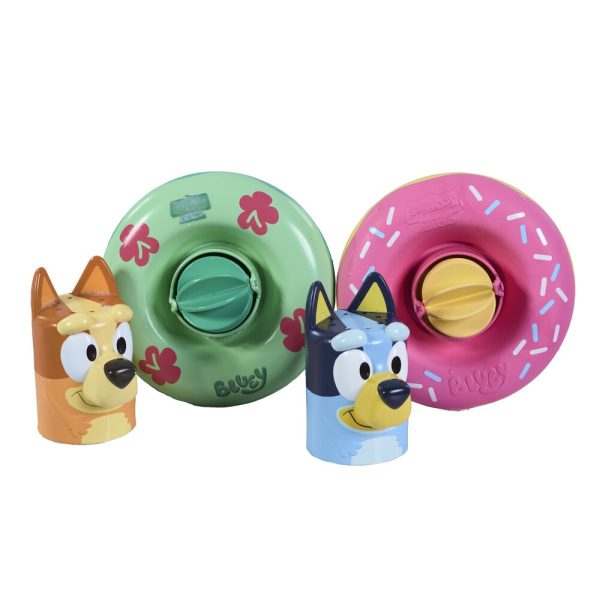 TOMY Toomies играчка за баня - Bluey и Bingo Плувци, 18м+, 2 бр.комплект,  E73623 - Image 2