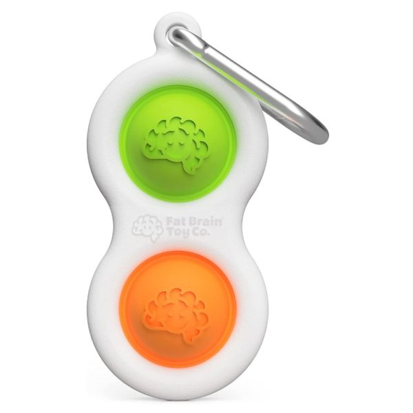 TOMY Fat Brain Toys Simple Dimple Ключодържател, 12м+, F211O