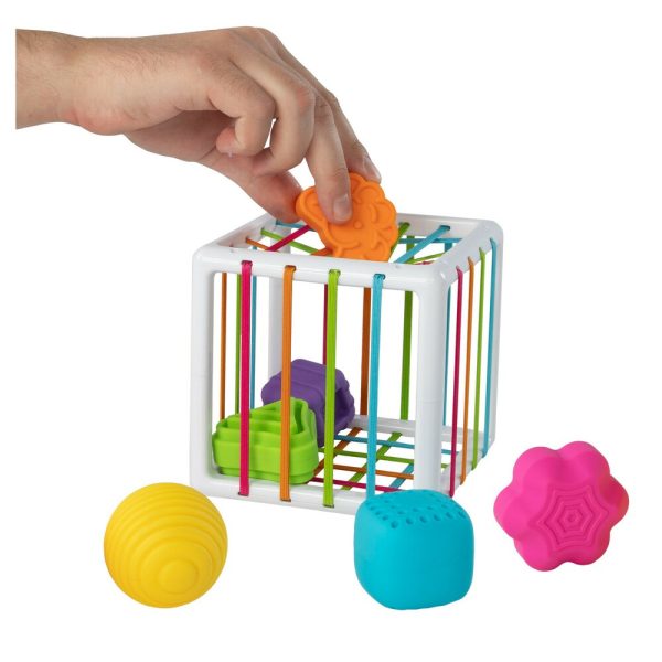 TOMY Fat Brain Toys играчка Кубче-Сортер, 10м+, F251 - Image 3