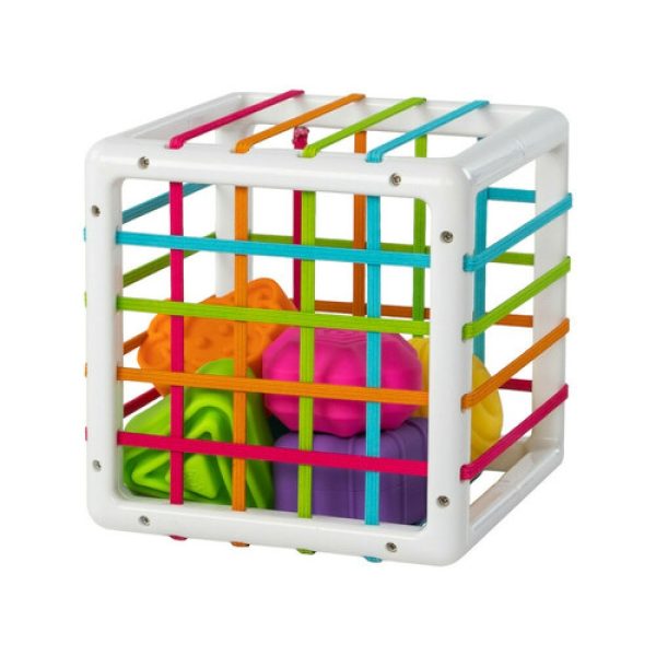 TOMY Fat Brain Toys играчка Кубче-Сортер, 10м+, F251 - Image 4
