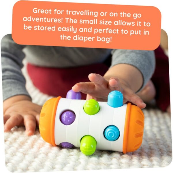 TOMY Fat Brain Toys играчка колело, дрънкалка Rolio, 6м+, F434 - Image 2