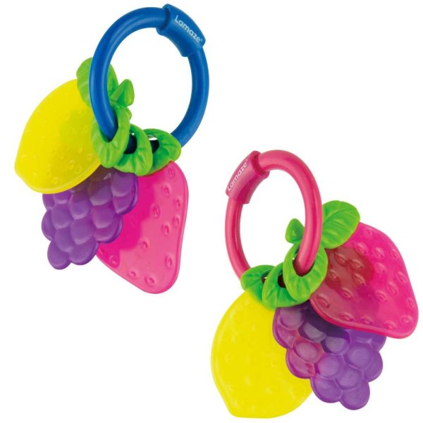 Lamaze Дъвкалка плодове, синя, L23025-B - Image 5
