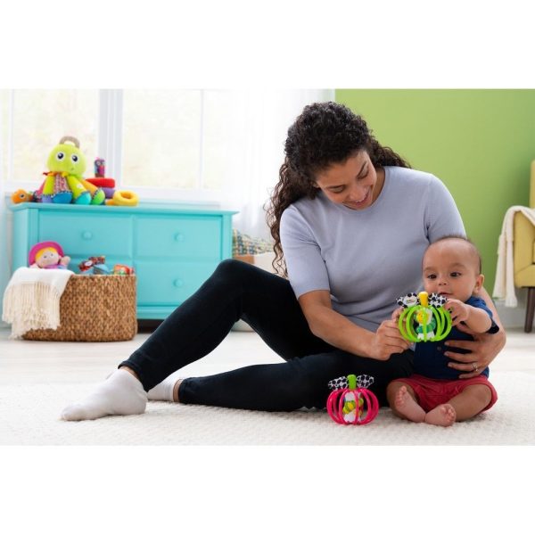 Lamaze Играчка-Ябълка лесна за хващане-зелена L23101-G - Image 5