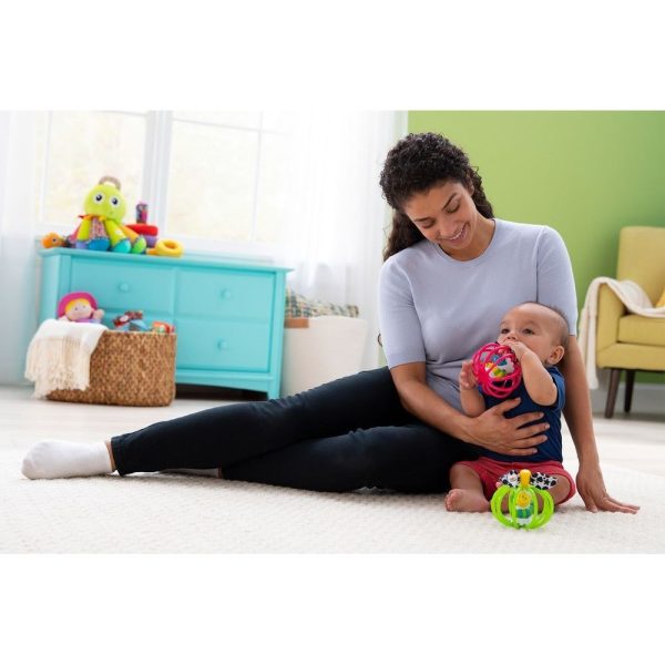 Lamaze Играчка-Ябълка лесна за хващане-розова L23101-P - Image 3
