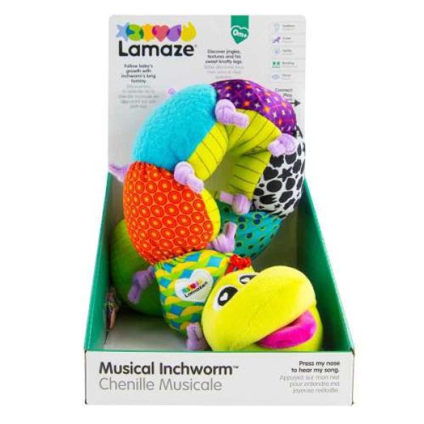 Lamaze играчка Музикална Гъсеница L27107 - Image 5