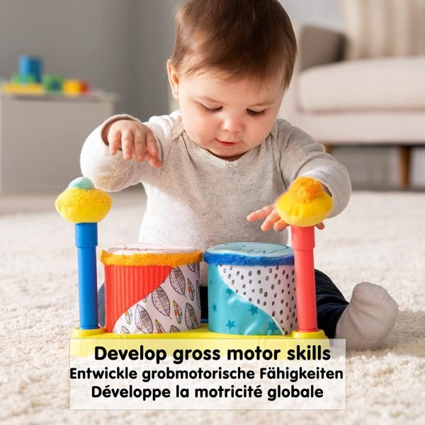 Lamaze Моите първи барабани, 12м+, L27472 - Image 3