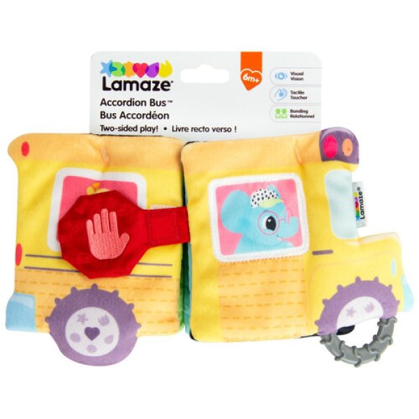 Lamaze играчка книжка Автобус-Акордеон, L27484, 6м+ - Image 2