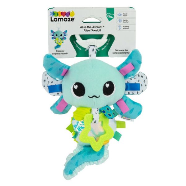 Lamaze играчка за количка - Аксолотът Алиса, L27497, 0м+ - Image 2