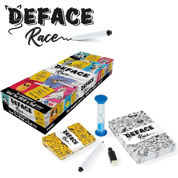Tomy Games игра с карти Преобрази и Отгатни Deface Race, 8г+, T73419 - Image 5